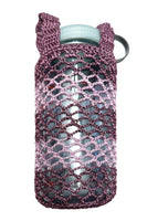 crochet bag + bottle