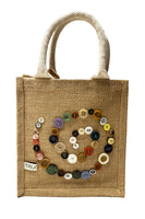 spiral button bag