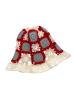 Fluffy crochet hat