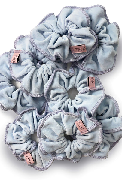 Softest baby blue Scrunchie