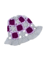 Fluffy crochet hat
