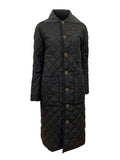 Patchwork reversible padded coat